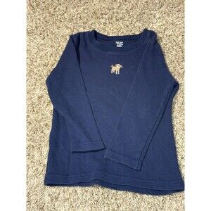Carter’s Just One You Toddler Thermal Shirt 2T Navy Long Sleeve Waffle Knit